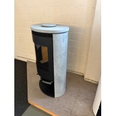 Kaminofen ILD 11 Eco Serpentinstein - 6,5 kW - Schwarz -...