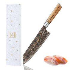 Zayiko BlackMagma - Kiritsuke 21cm - Damastmesser in...