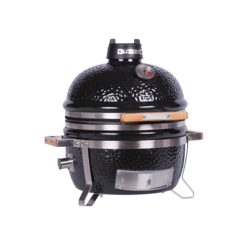 Keramikgrill Monolith Icon, Schwarz