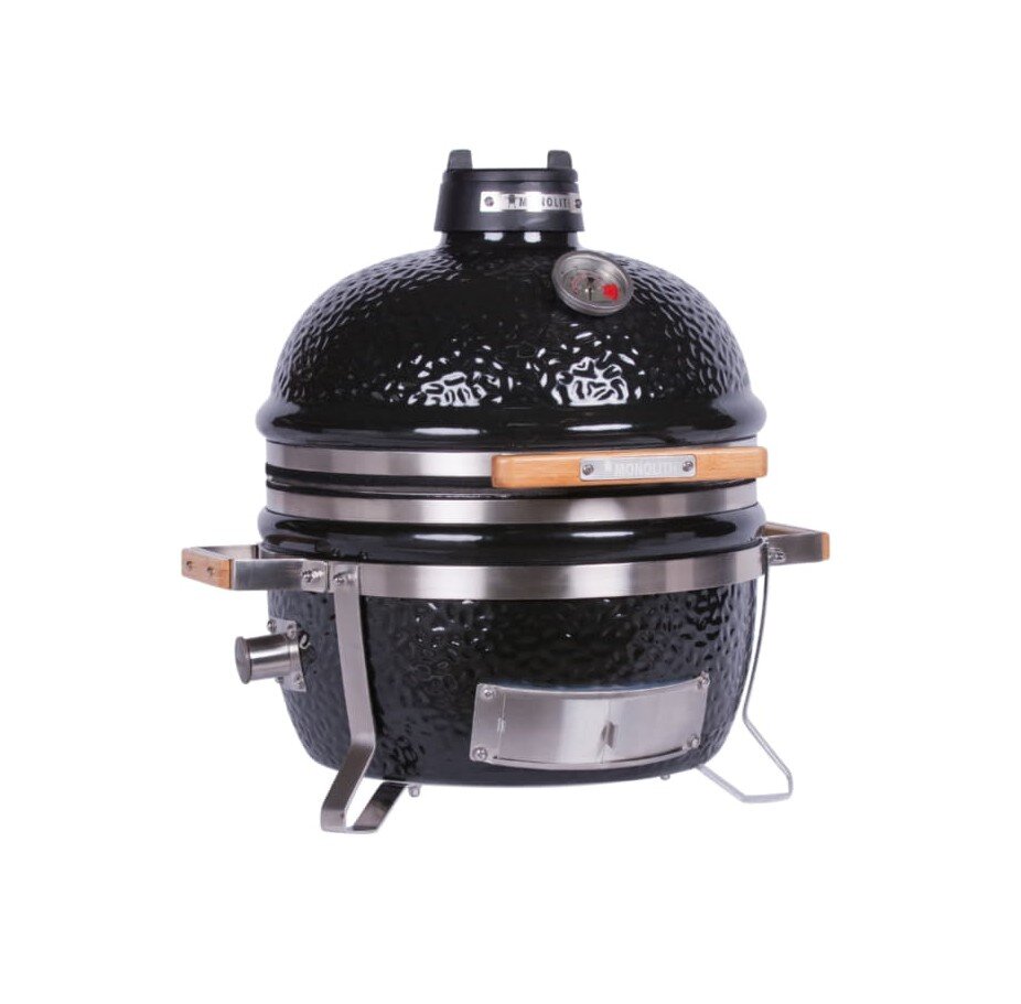 Keramikgrill Monolith Icon, Schwarz