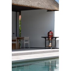 Keramikgrill Monolith Junior 2.0 Pro-Serie, Rot