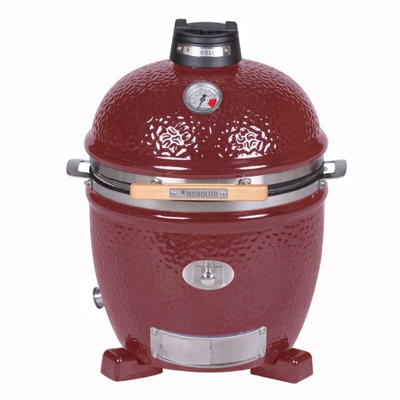 Keramikgrill Monolith Junior 2.0 Pro-Serie, Rot