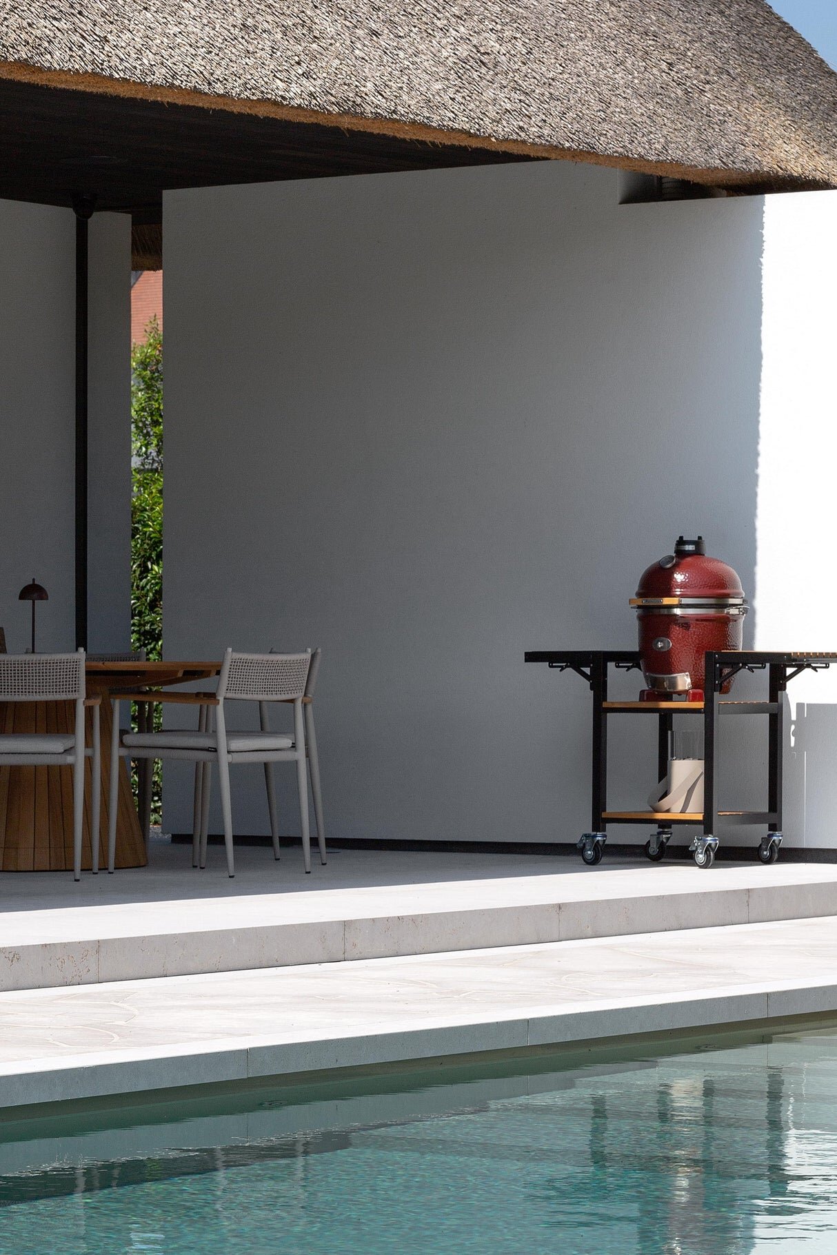 Keramikgrill Monolith Junior 2.0 Pro-Serie, Rot