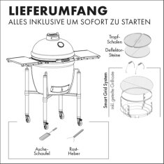 Keramikgrill Monolith One.55 (Classic) inkl. Gestell