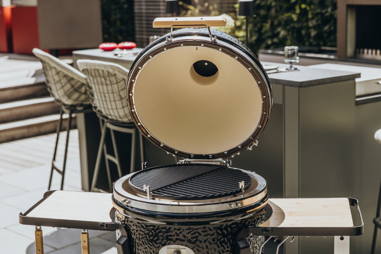 Keramikgrill Monolith Two.55 (Classic), Schwarz