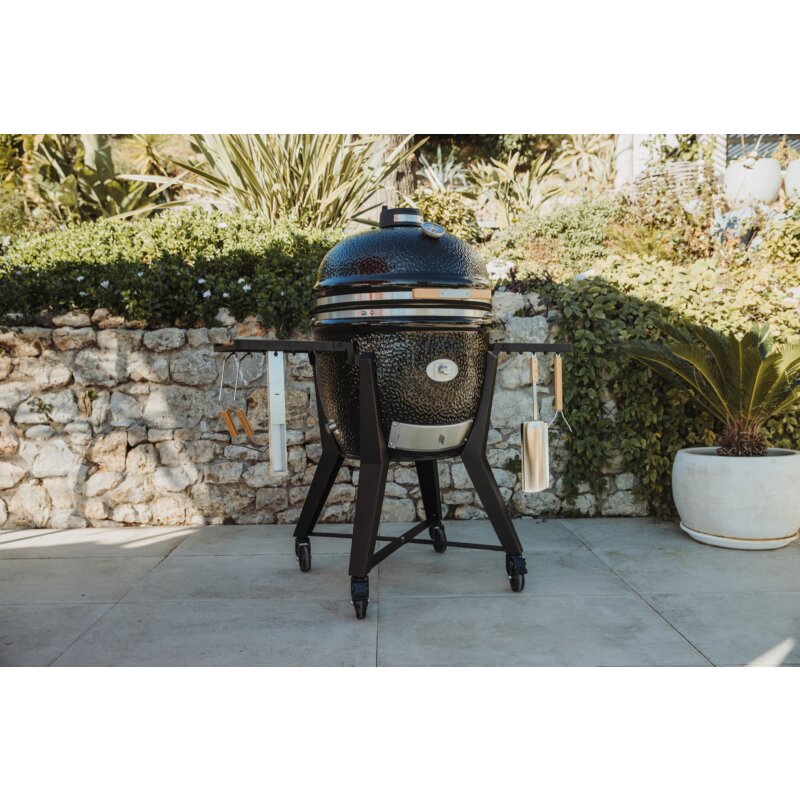 Keramikgrill Monolith Two.66 (LeChef), Schwarz