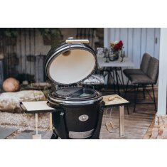 Keramikgrill Monolith Two.66 (LeChef), Schwarz