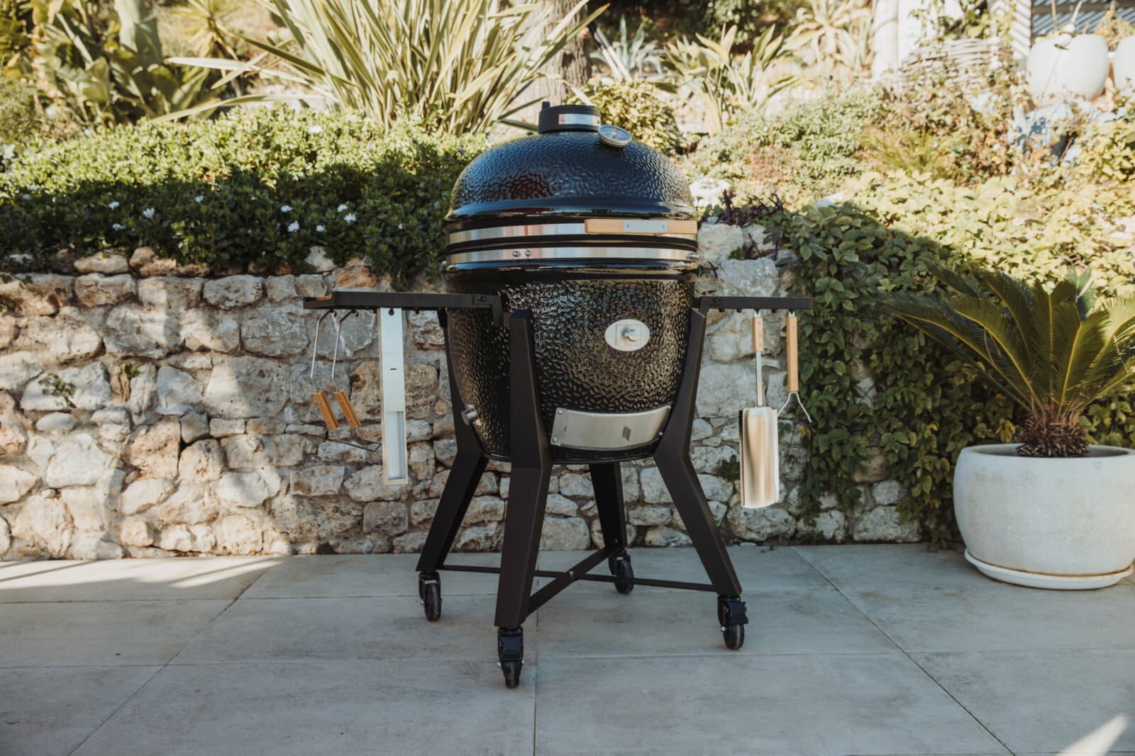 Keramikgrill Monolith Two.66 (LeChef), Schwarz