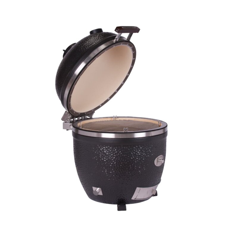 Keramikgrill Monolith Avantgarde.66 (LeChef), Schwarz