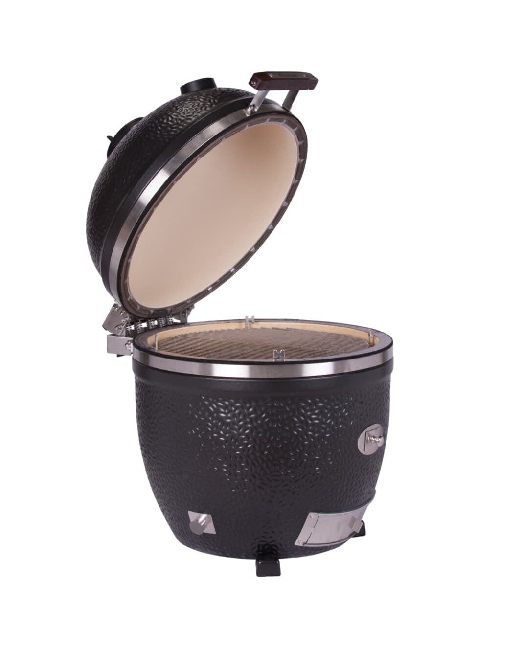 Keramikgrill Monolith Avantgarde.66 (LeChef), Schwarz