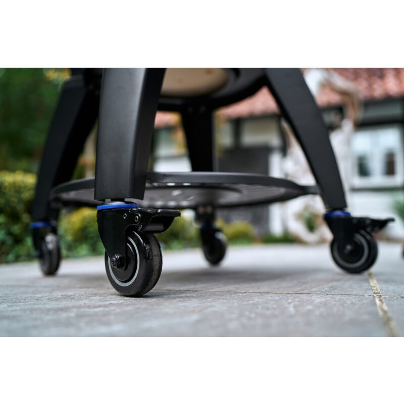 Monolith Gestell mit Seitentische für Avantgarde.66 (LeChef), Schwarz