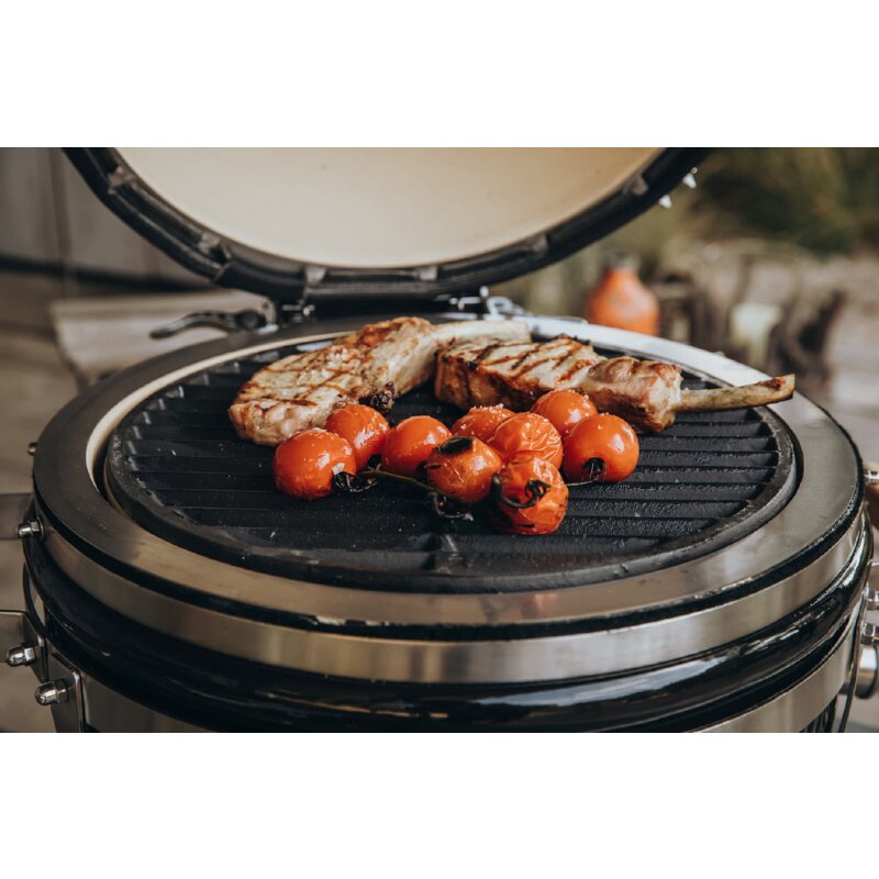 Keramikgrill Monolith Icon Starterset, Schwarz