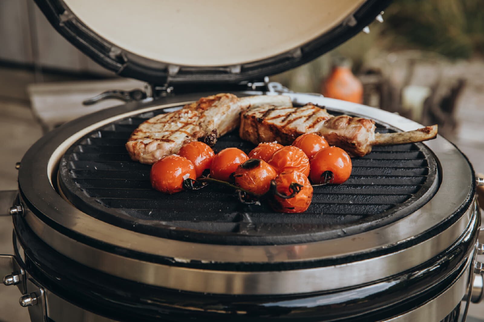 Keramikgrill Monolith Icon Starterset, Schwarz