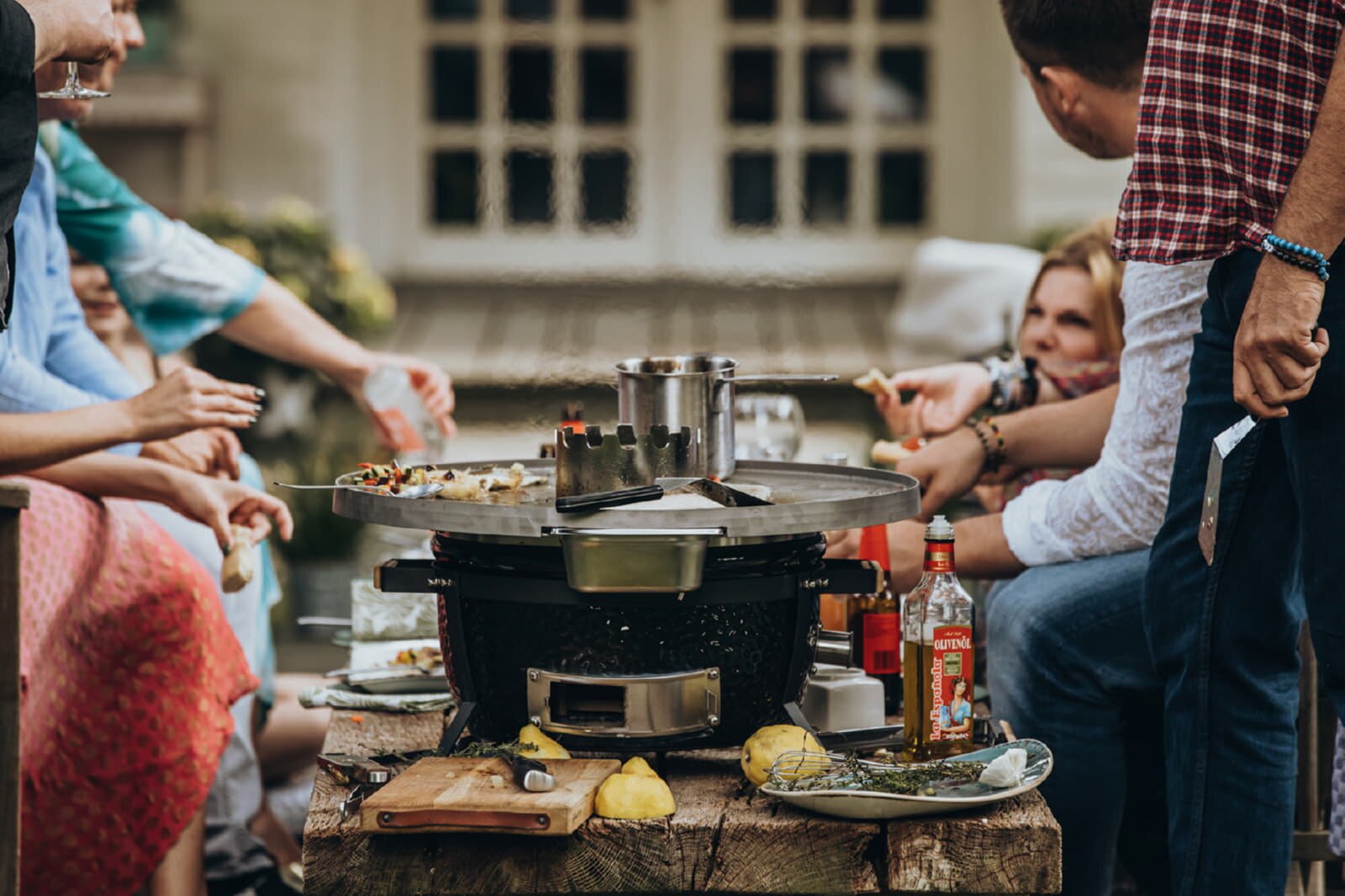 Keramikgrill Monolith Icon Starterset, Schwarz