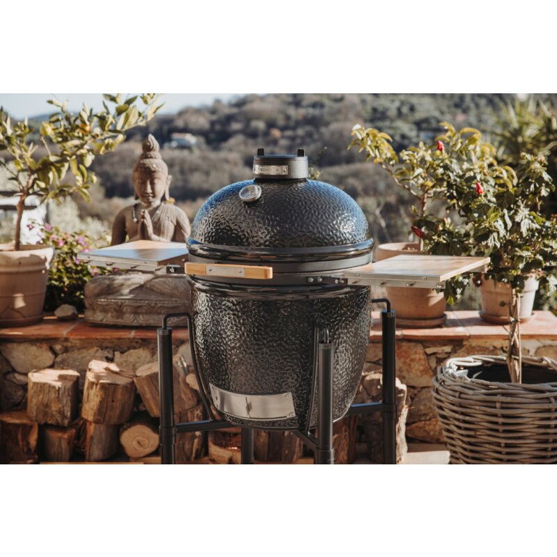 Keramikgrill Monolith One.55 (Classic), Starter- Set, Schwarz