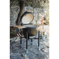 Keramikgrill Monolith One.55 (Classic), Starter- Set, Schwarz