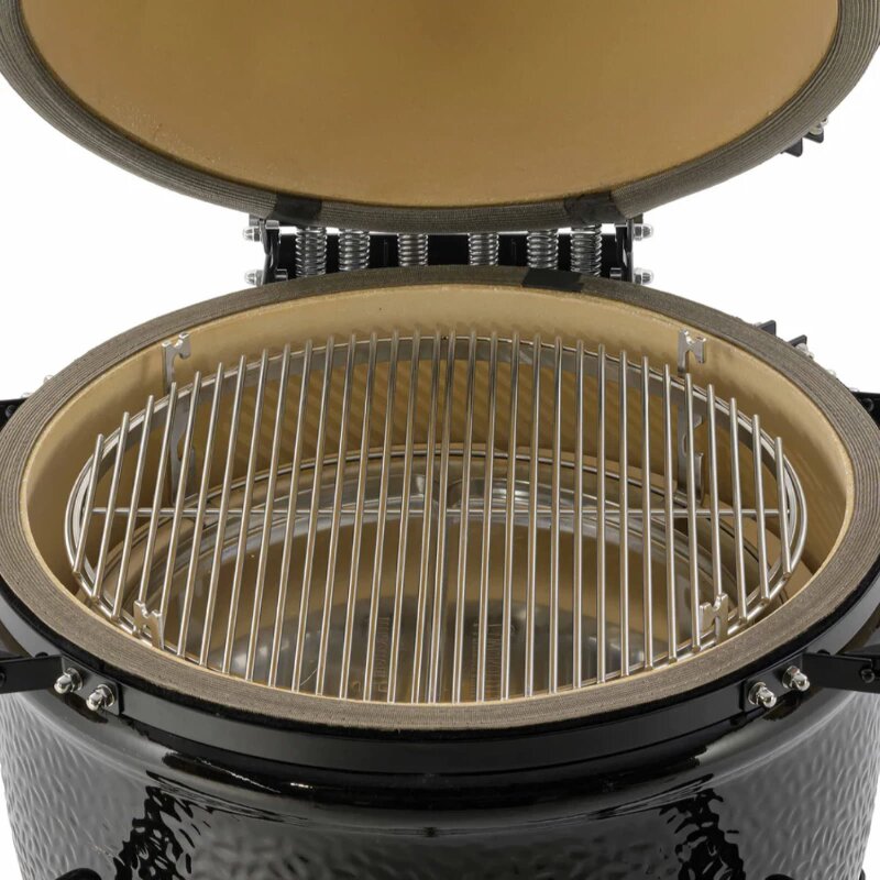 Keramikgrill Monolith One.66 (LeChef) Starter- Set, Schwarz