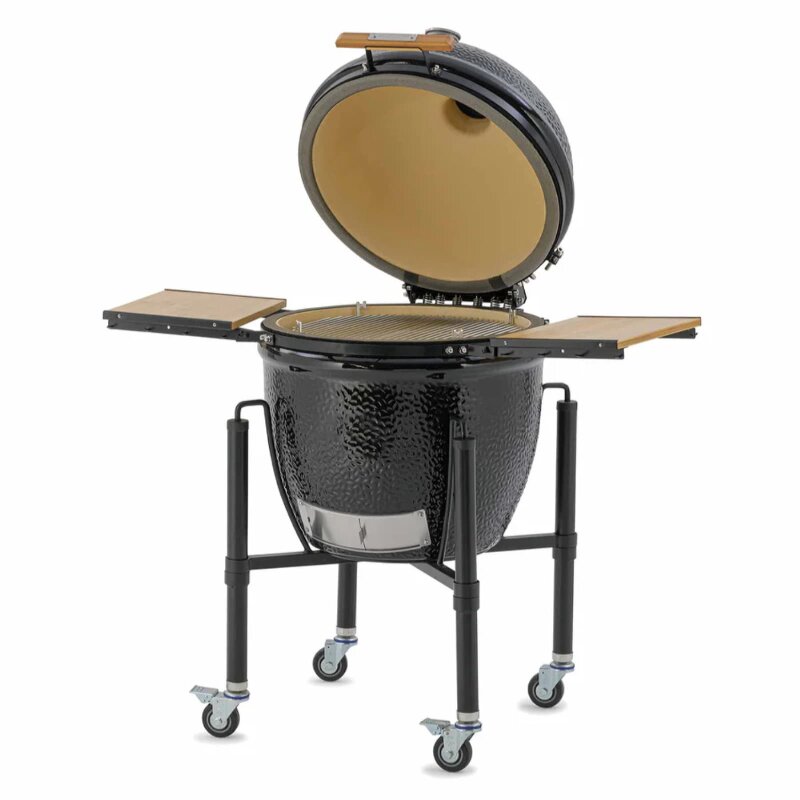 Keramikgrill Monolith One.66 (LeChef) Starter- Set, Schwarz