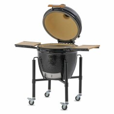 Keramikgrill Monolith One.66 (LeChef) Starter- Set, Schwarz