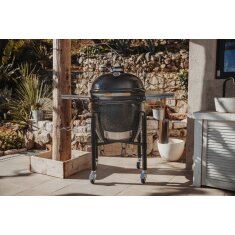 Keramikgrill Monolith One.66 (LeChef) Starter- Set, Schwarz