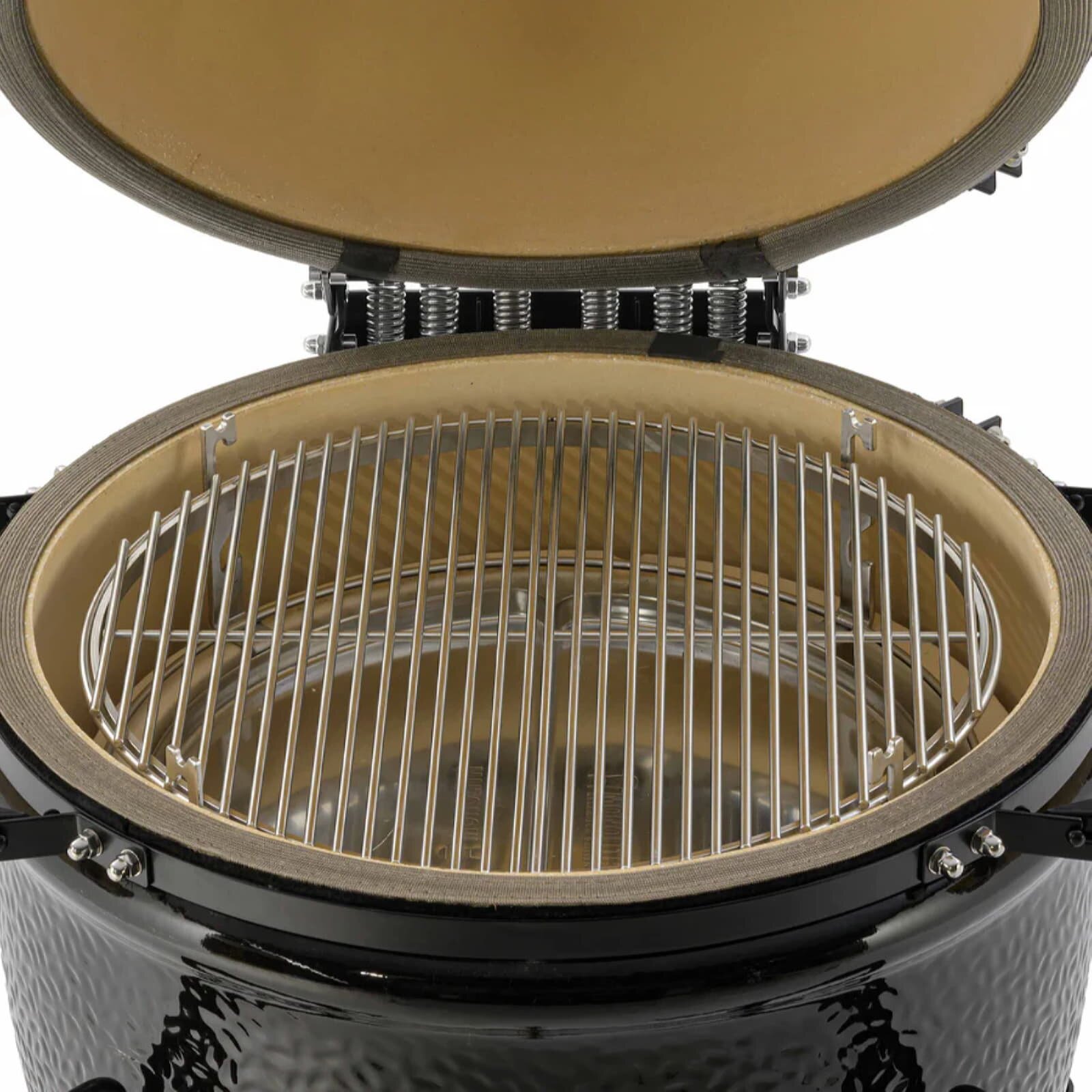 Keramikgrill Monolith One.66 (LeChef) Starter- Set, Schwarz