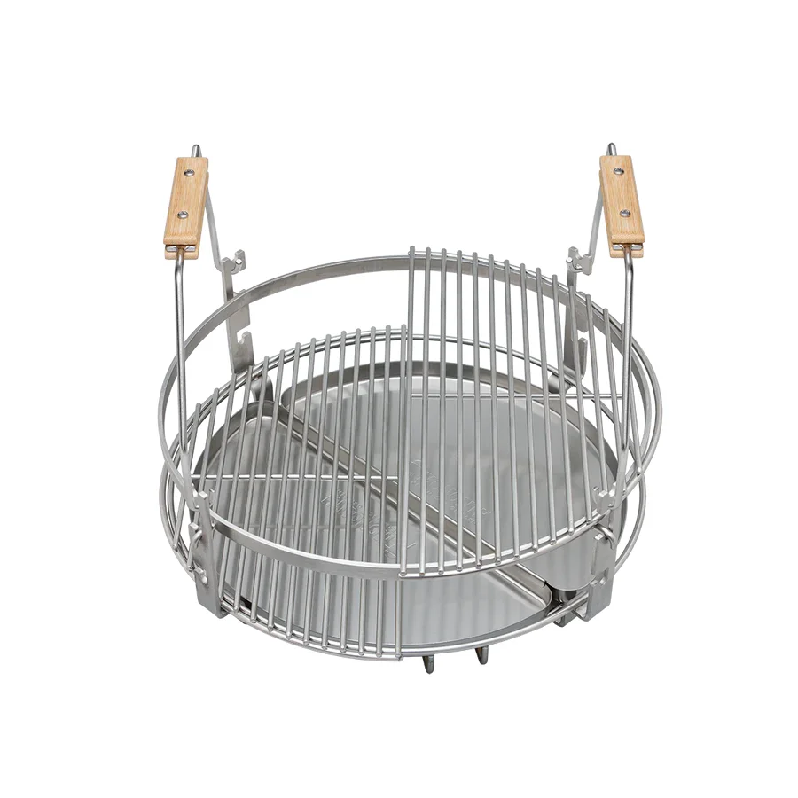 Keramikgrill Monolith One.66 (LeChef) Starter- Set, Schwarz