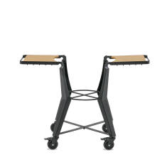 Keramikgrill Monolith Two.55 (Classic) Starter- Set, Schwarz