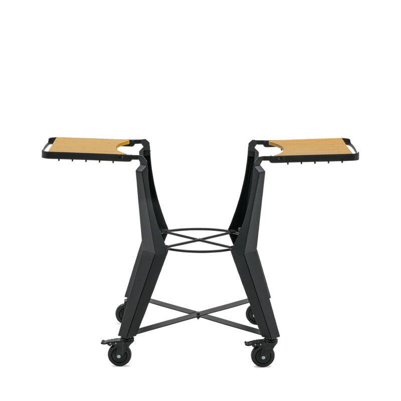 Keramikgrill Monolith Two.66 (LeChef) Starterset, Schwarz