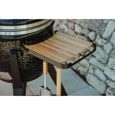 Keramikgrill Monolith Two.66 (LeChef) Starterset, Schwarz