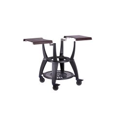 Keramikgrill Monolith Avantgarde.55 (Classic), Schwarz - Starterset