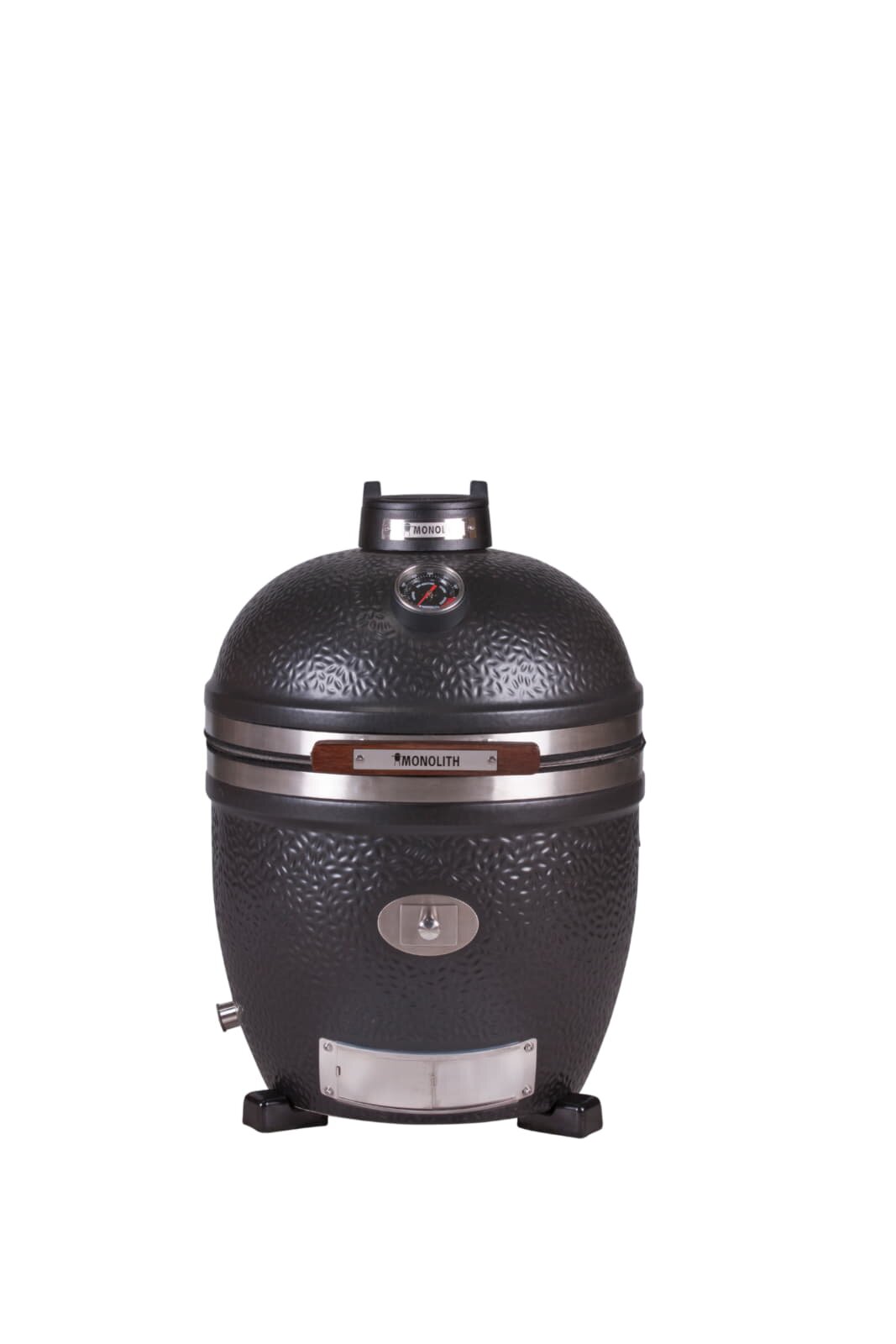 Keramikgrill Monolith Avantgarde.55 (Classic), Schwarz - Starterset