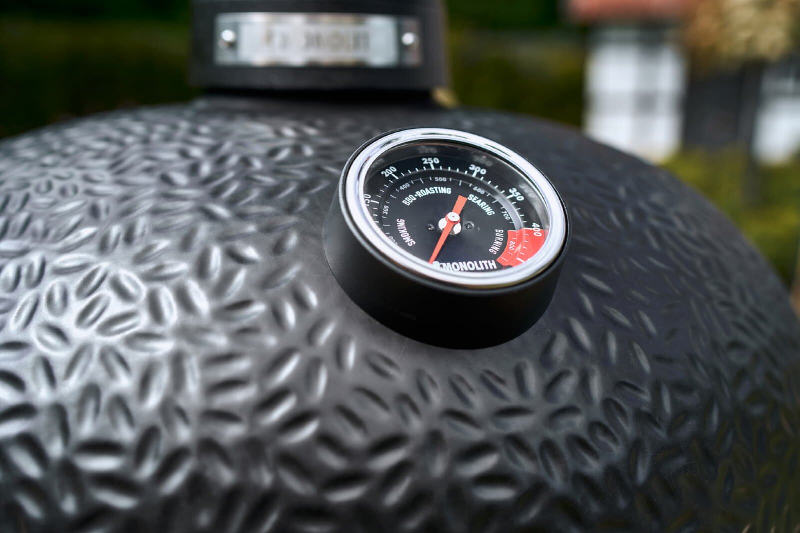 Keramikgrill Monolith Avantgarde.55 (Classic), Schwarz - Starterset