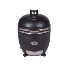 Keramikgrill Monolith Avantgarde.66 (LeChef), Schwarz - Starterset