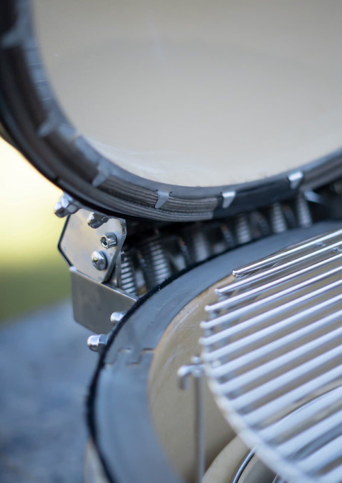 Keramikgrill Monolith Avantgarde.66 (LeChef), Schwarz - Starterset