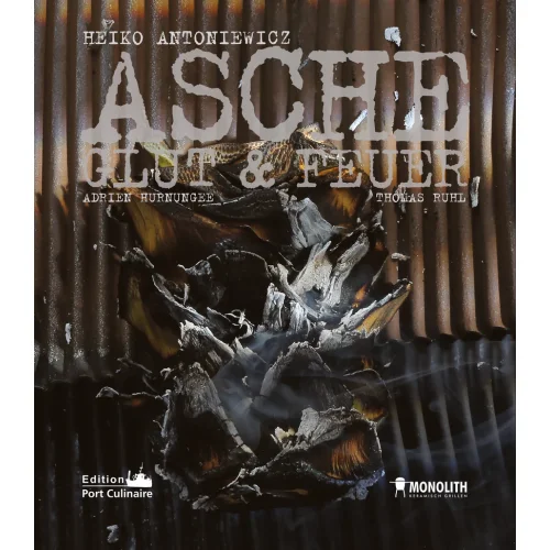 Monolith Buch Asche, Glut & Asche