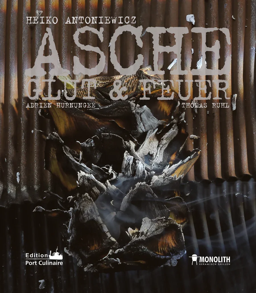 Monolith Buch Asche, Glut & Asche