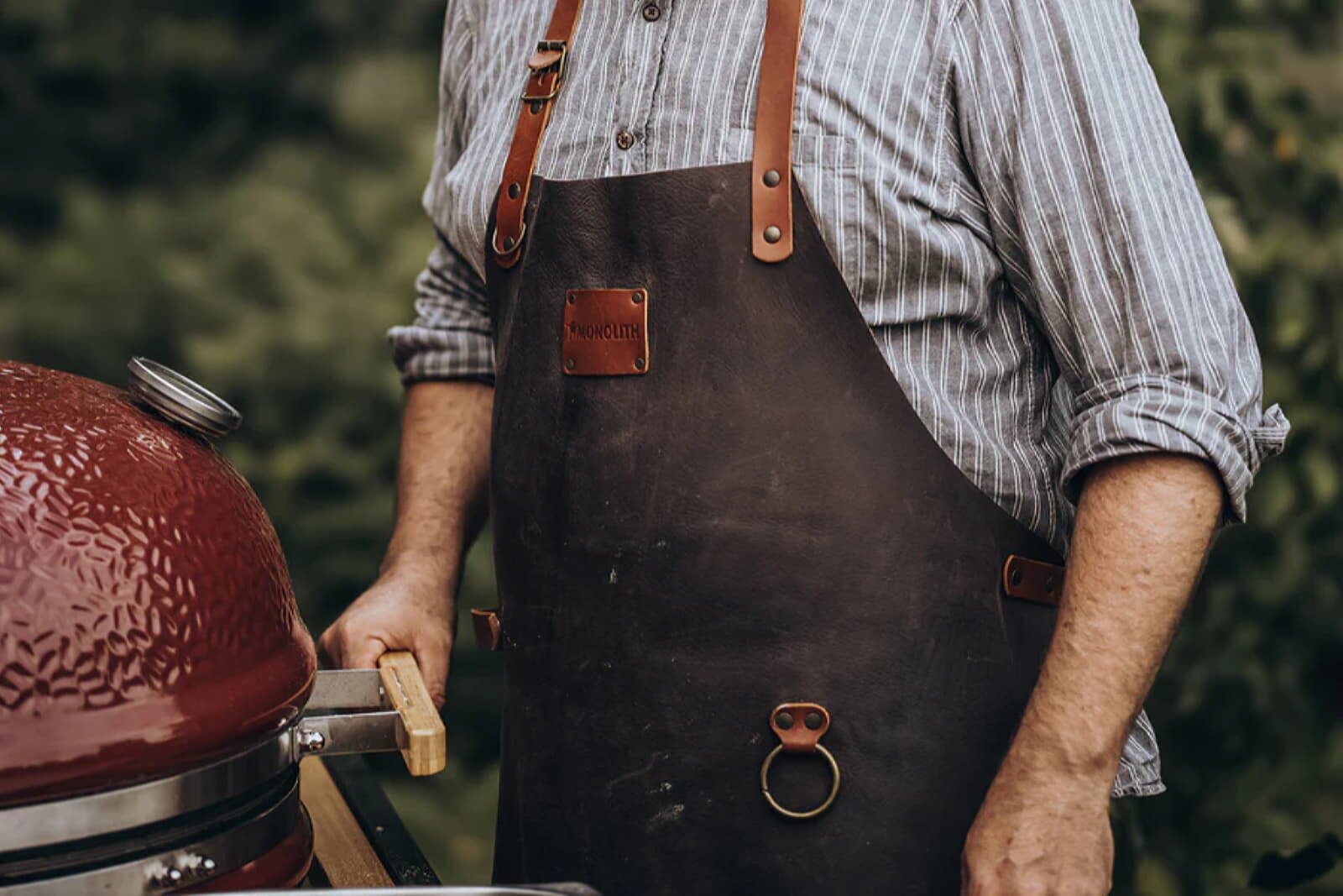 Monolith Lederschürze, Größe L
