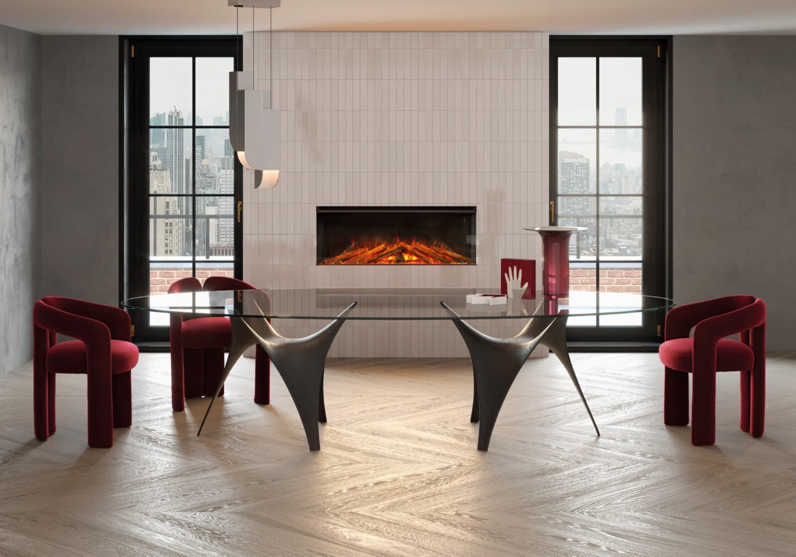 Elektrokamin La Nordica Lumen 1200 - 2 kW