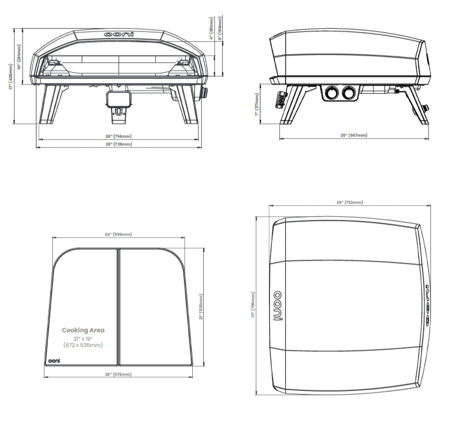 Gas Pizzaofen Ooni Koda 2 Max