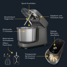 Ooni Halo Pro Spiralmixer