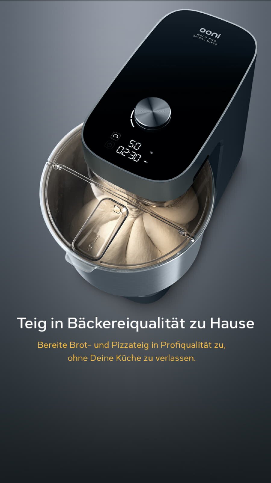 Ooni Halo Pro Spiralmixer