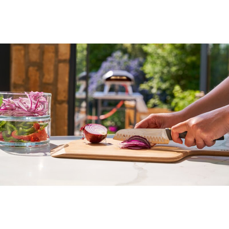 Ooni Pizzaschieber und Servierbrett aus Bambus - 30 cm