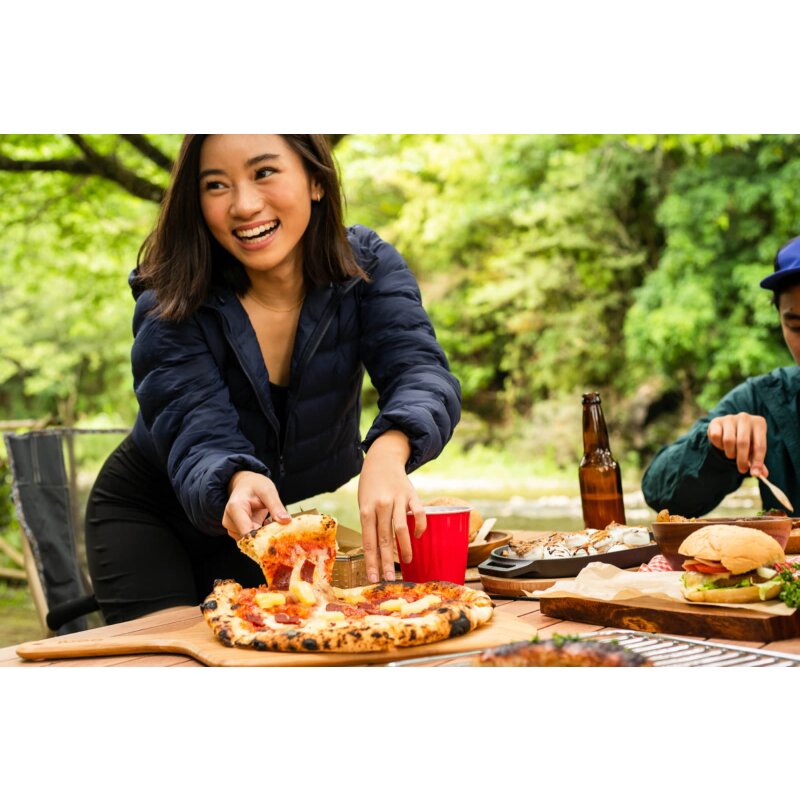 Ooni Pizzaschieber und Servierbrett aus Bambus - 30 cm