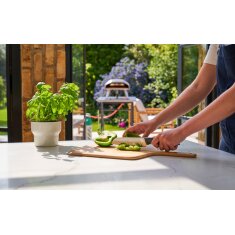 Ooni Pizzaschieber und Servierbrett aus Bambus - 30 cm