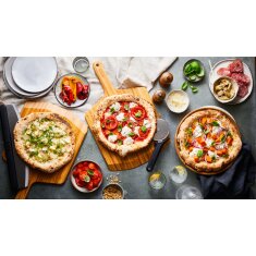 Ooni Pizzaschieber und Servierbrett aus Bambus - 30 cm