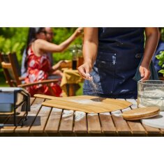 Ooni Pizzaschieber und Servierbrett aus Bambus - 30 cm