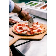 Ooni Pizzaschieber und Servierbrett aus Bambus - 35 cm
