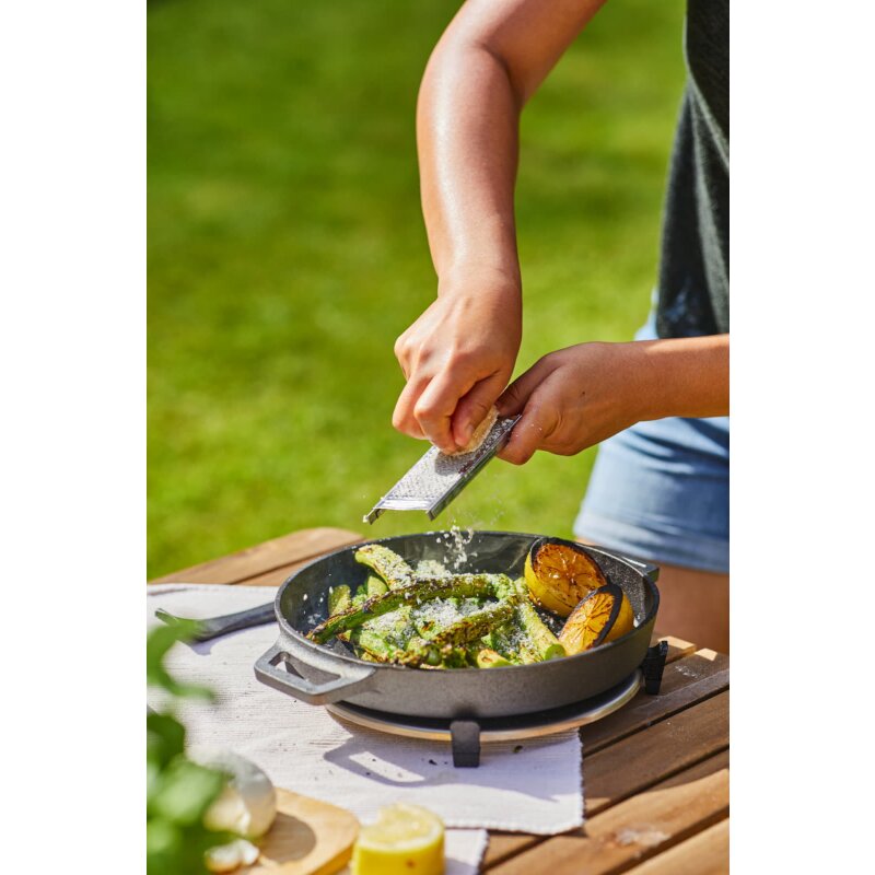 Ooni runde Gusseisenpfanne