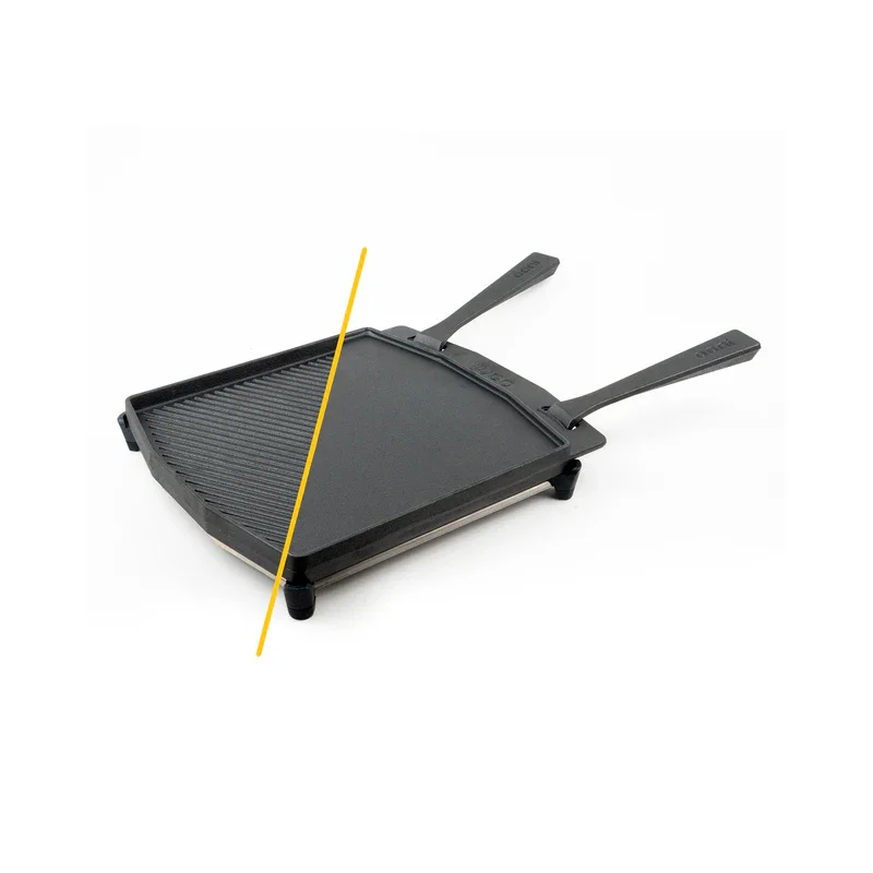 Ooni doppelseitige Grillpfanne aus Gusseisen