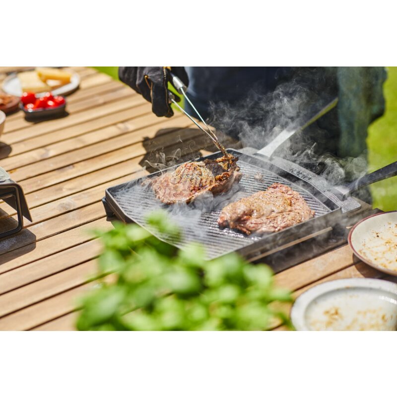 Ooni doppelseitige Grillpfanne aus Gusseisen